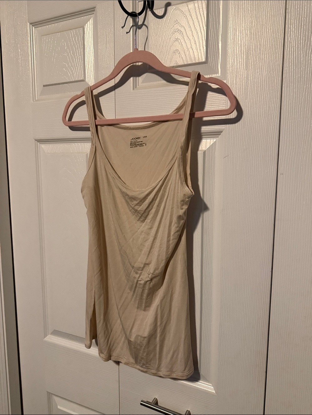 Jockey Beige Scoop Neck Camisole Tank